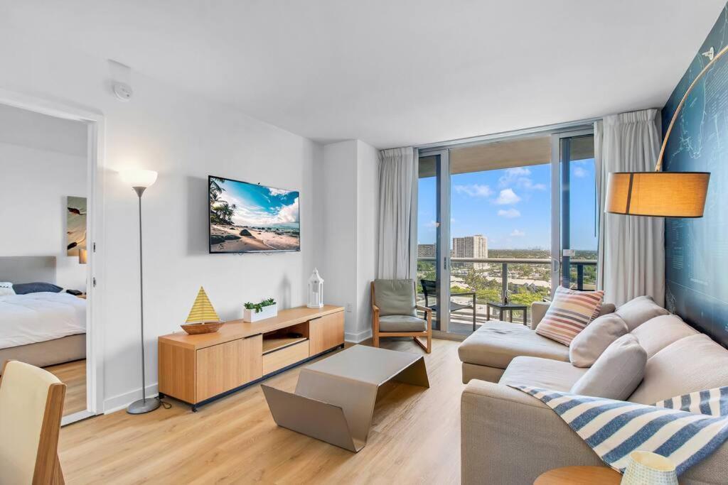 Ocean View 2Br 2Bth Hallandale Beach Miami Ft Lauderdale מראה חיצוני תמונה